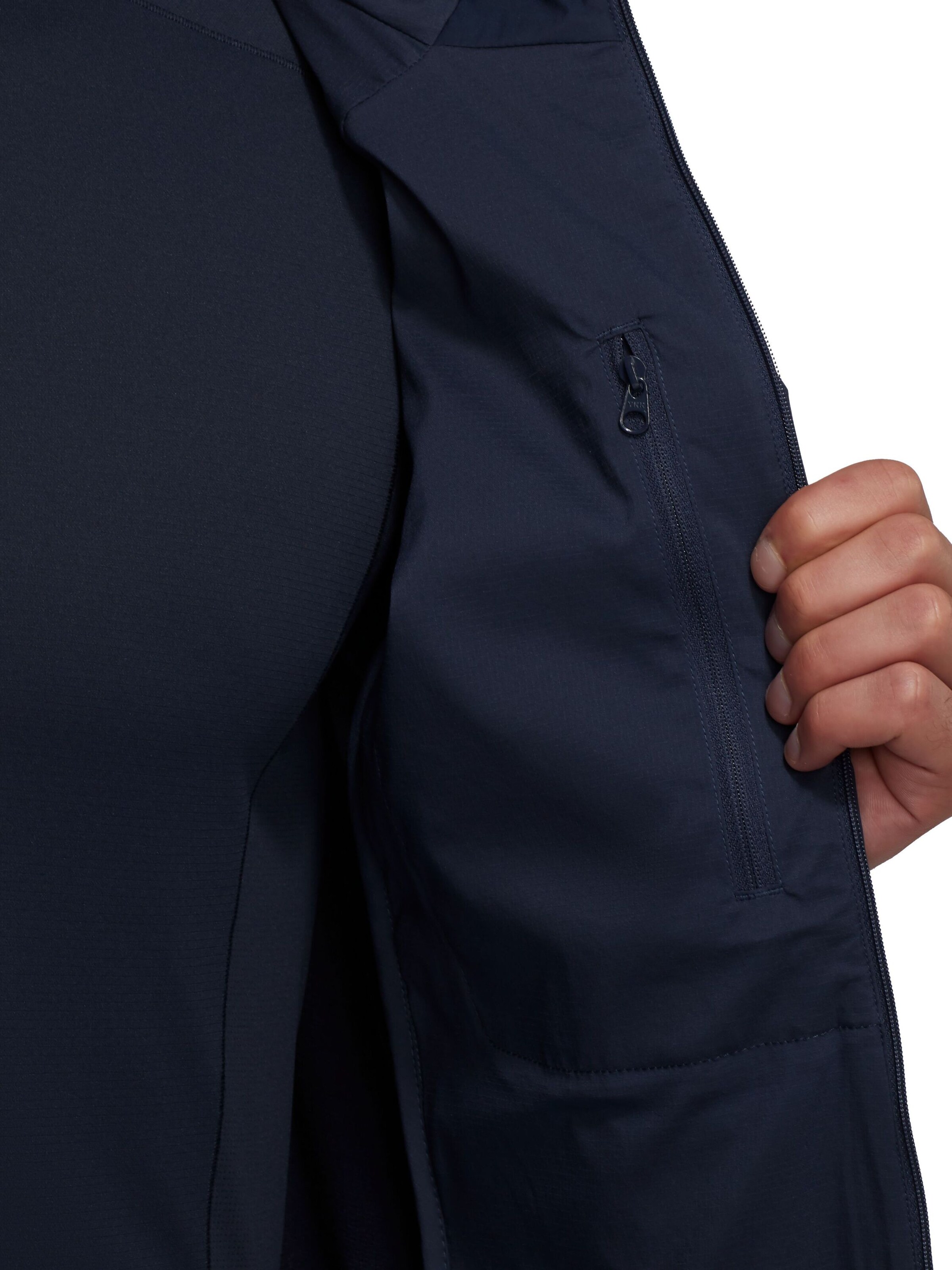 MAMMUT Outdoorjacke ‘Rime Light Flex’ in Blau