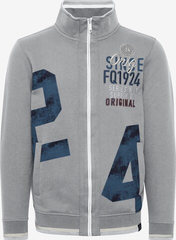 FQ1924 Zip-Up Hoodie 'Magnus' in Grey: front