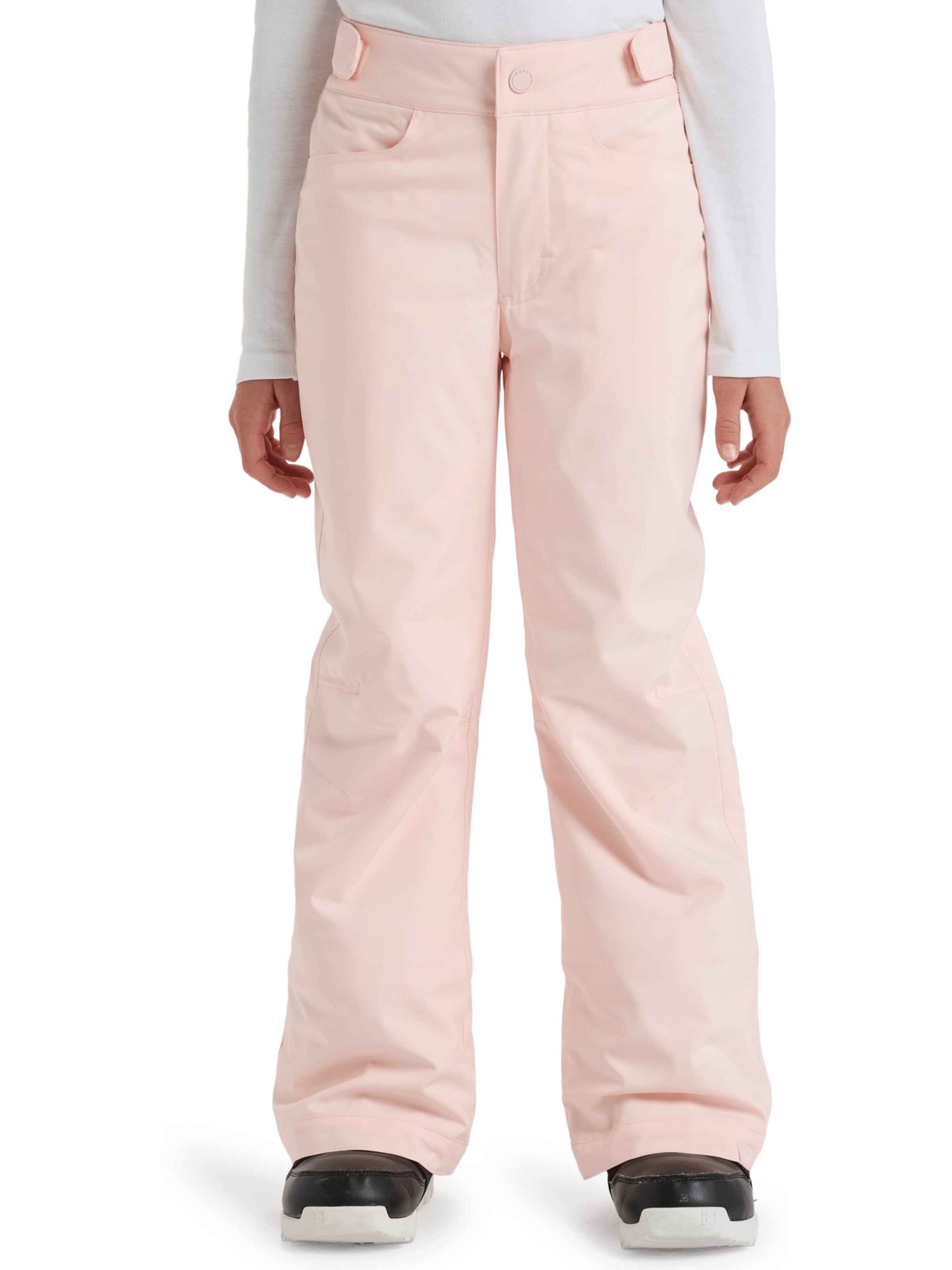 ROXY Regular Workout Pants 'Backyard' in Pink: front