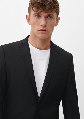 s.Oliver Slim Fit Sakko in Schwarz
