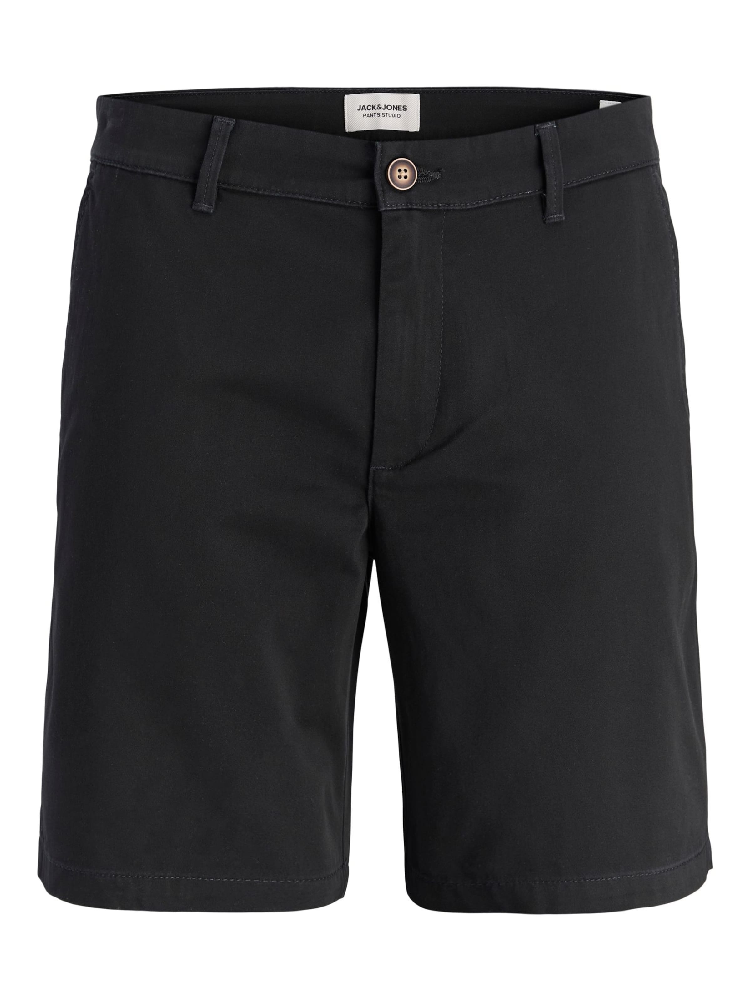 JACK & JONES Pantalon chino en noir, Vue avec produit