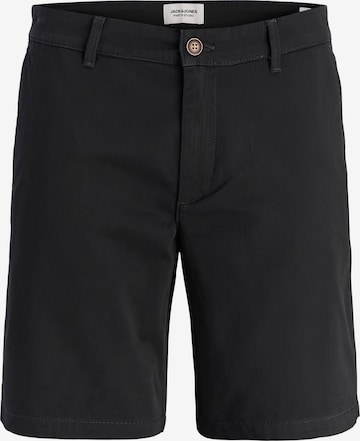 Regular Pantalon chino JACK & JONES en noir : devant