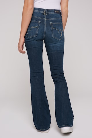 Soccx Flared Jeans 'PA:LA' in Blau