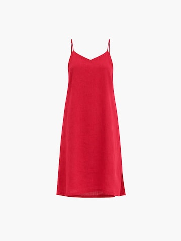 AmourLinen Dress 'Zoe' in Pink: front