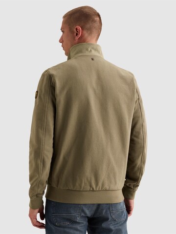 Giacca di mezza stagione 'Hybrid jacket with zipper closure and side pockets' di PME Legend in verde