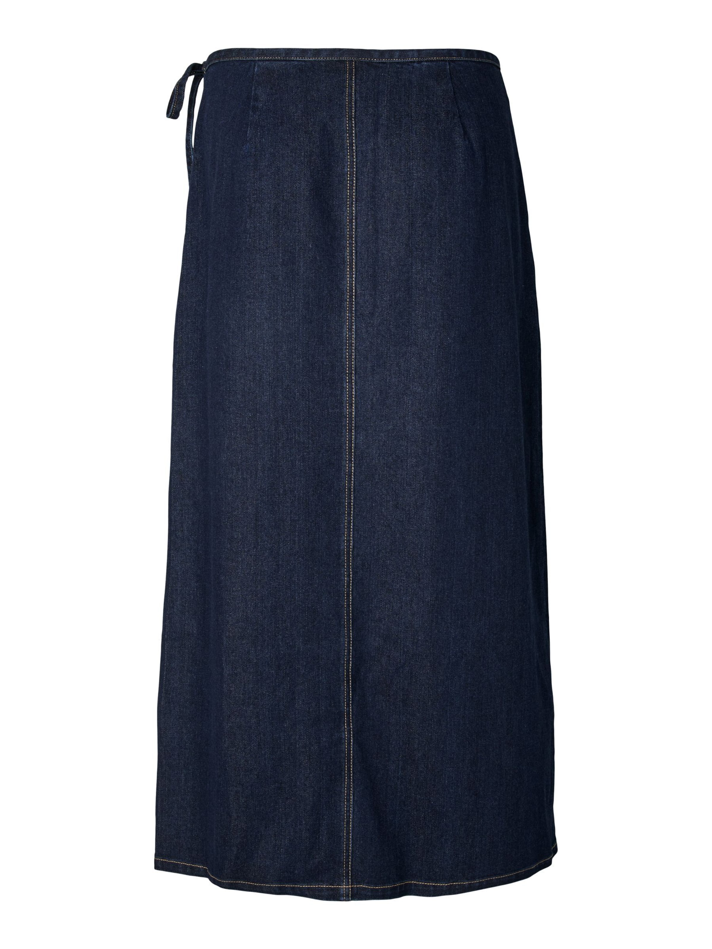 Gonna 'PCFlora' di PIECES in blu