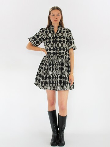 Honnête Atelier Dress 'Brooke' in Black: front