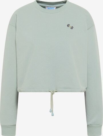 TALENCE Sweatshirt in Groen: voorkant