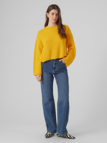 VERO MODA Pullover 'SAYLA' in Gelb