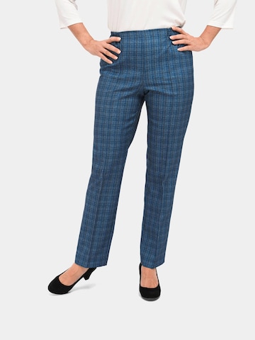 Goldner Regular Trousers in Blue: front