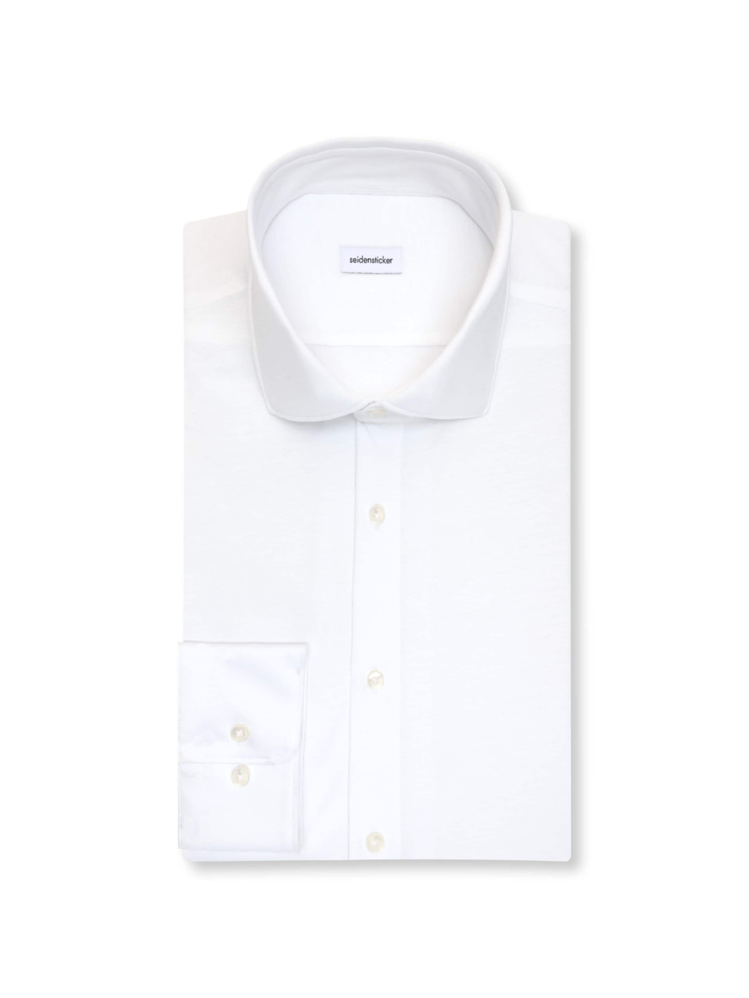 SEIDENSTICKER Slim Fit Businesshemd in Weiß