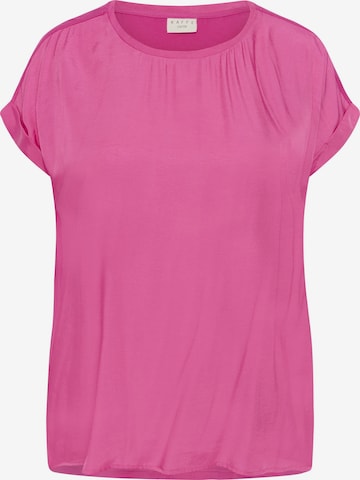 KAFFE CURVE - Blusa em rosa: frente