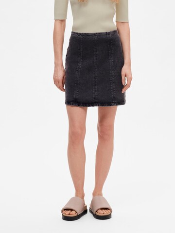 SELECTED FEMME Skirt 'KRISTA' in Grey: front