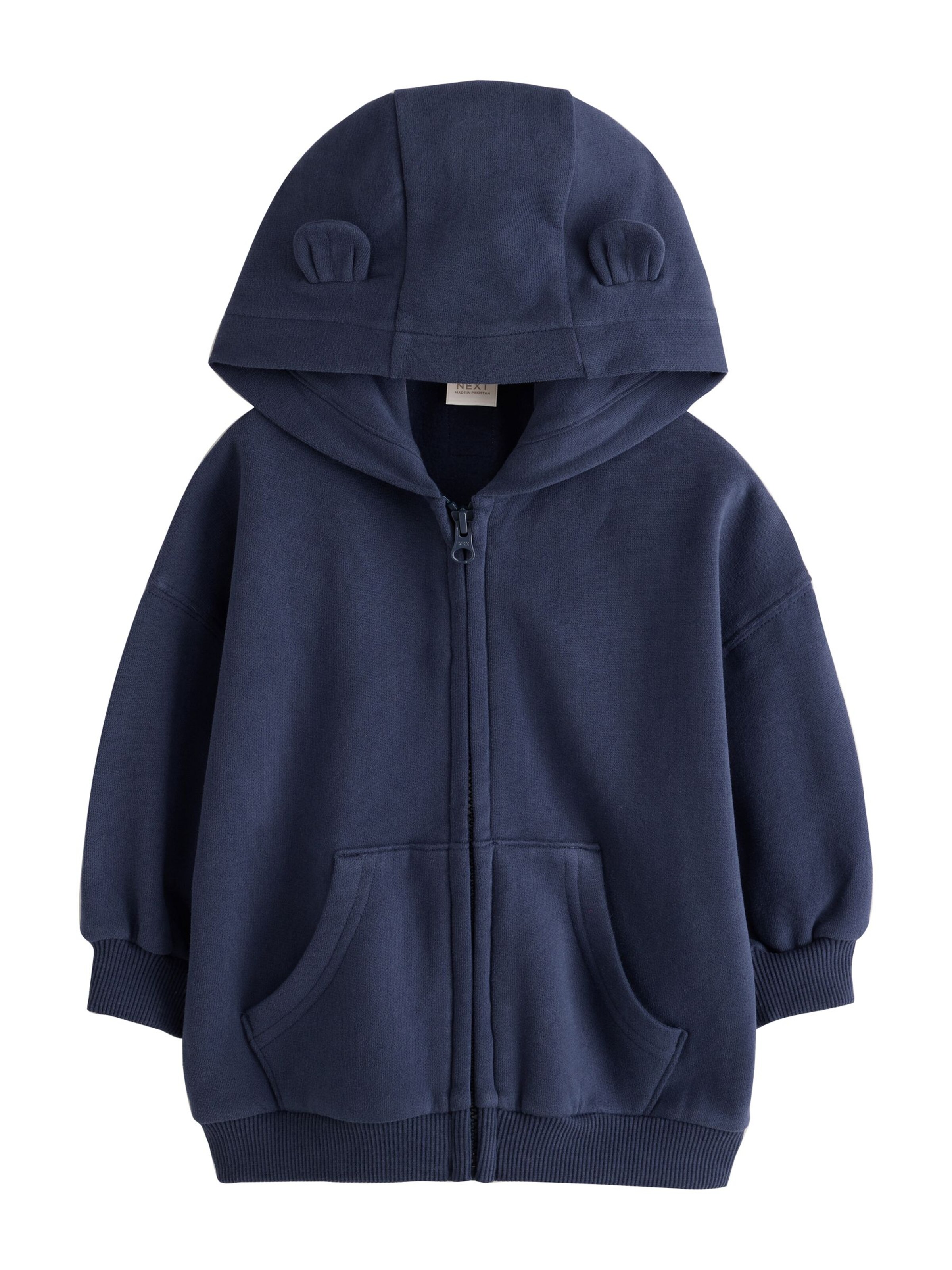 Next Sweatjacke in Blau: Vorderseite