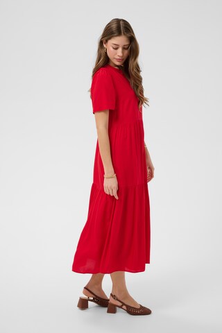 Robe 'CRTiah' Cream en rouge