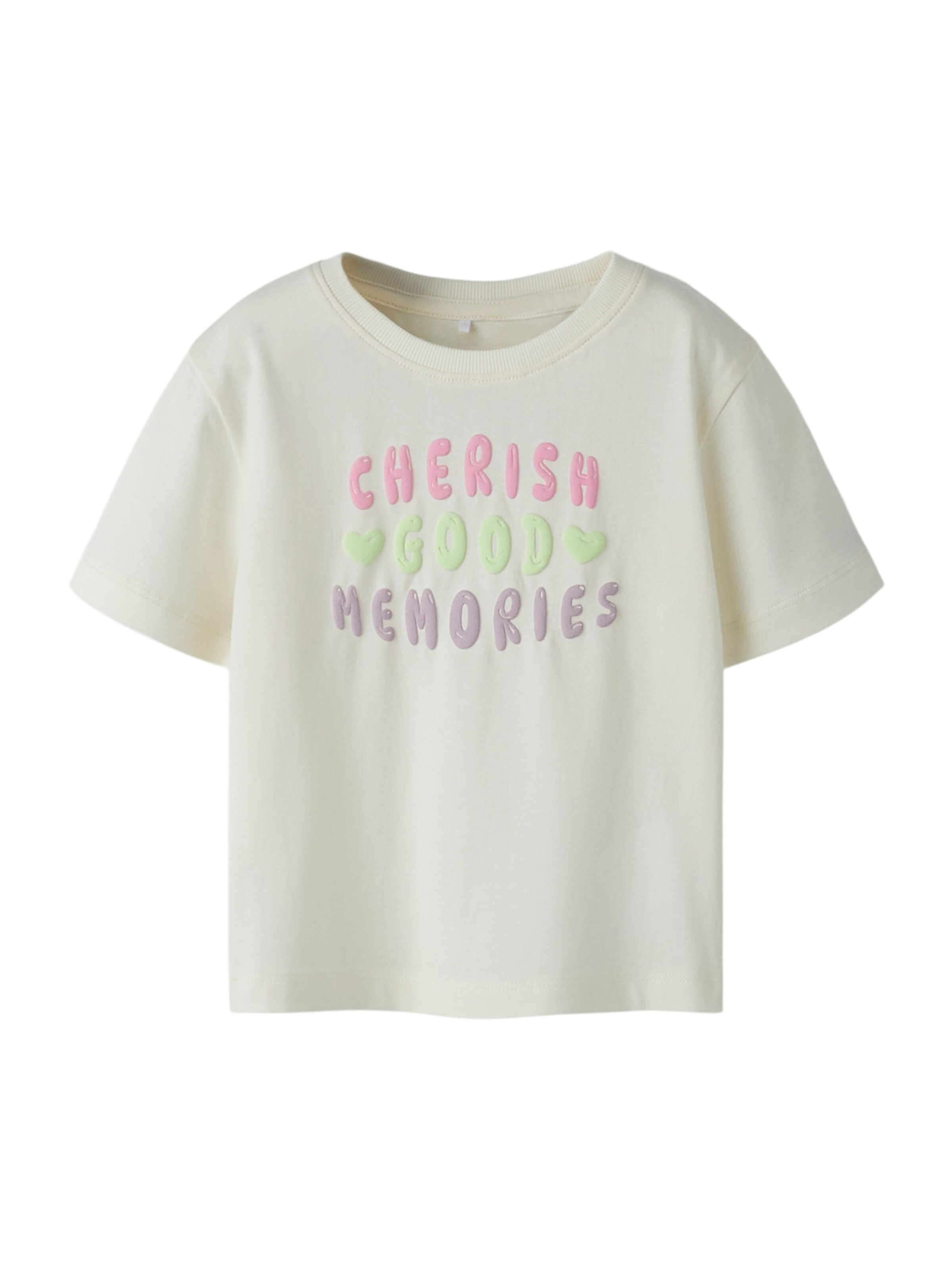 T-Shirt 'NMFHENISA' NAME IT en beige : devant