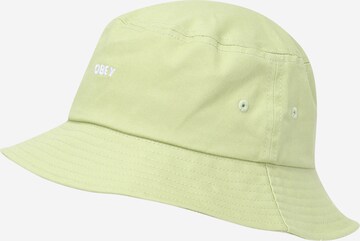 Obey Hat in Green: front