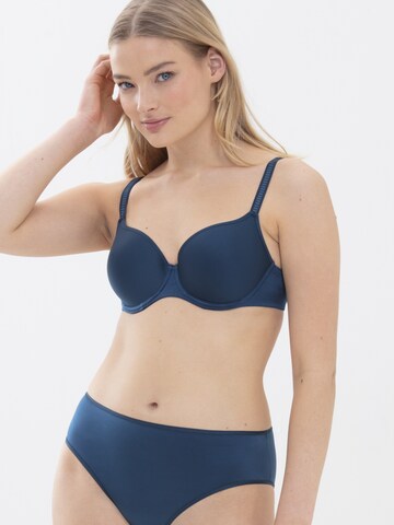 Mey Regular Bra in Blue: front