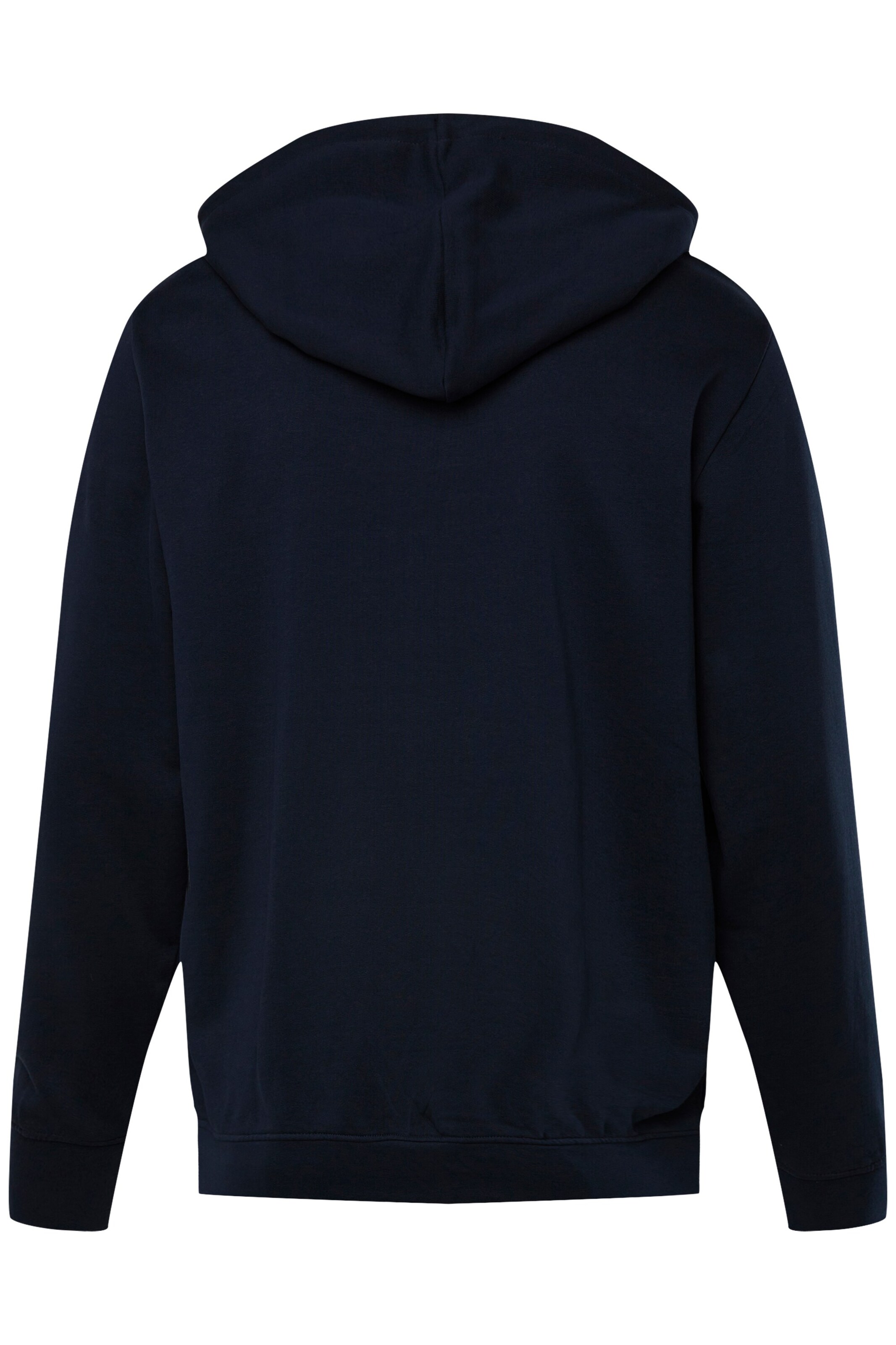 Men Plus Sweatvest in Blauw