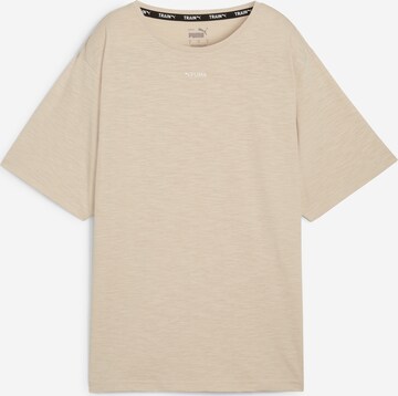 PUMA - Camiseta funcional en beige: frente