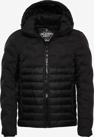 Superdry Tussenjas in de kleur Zwart, Productweergave