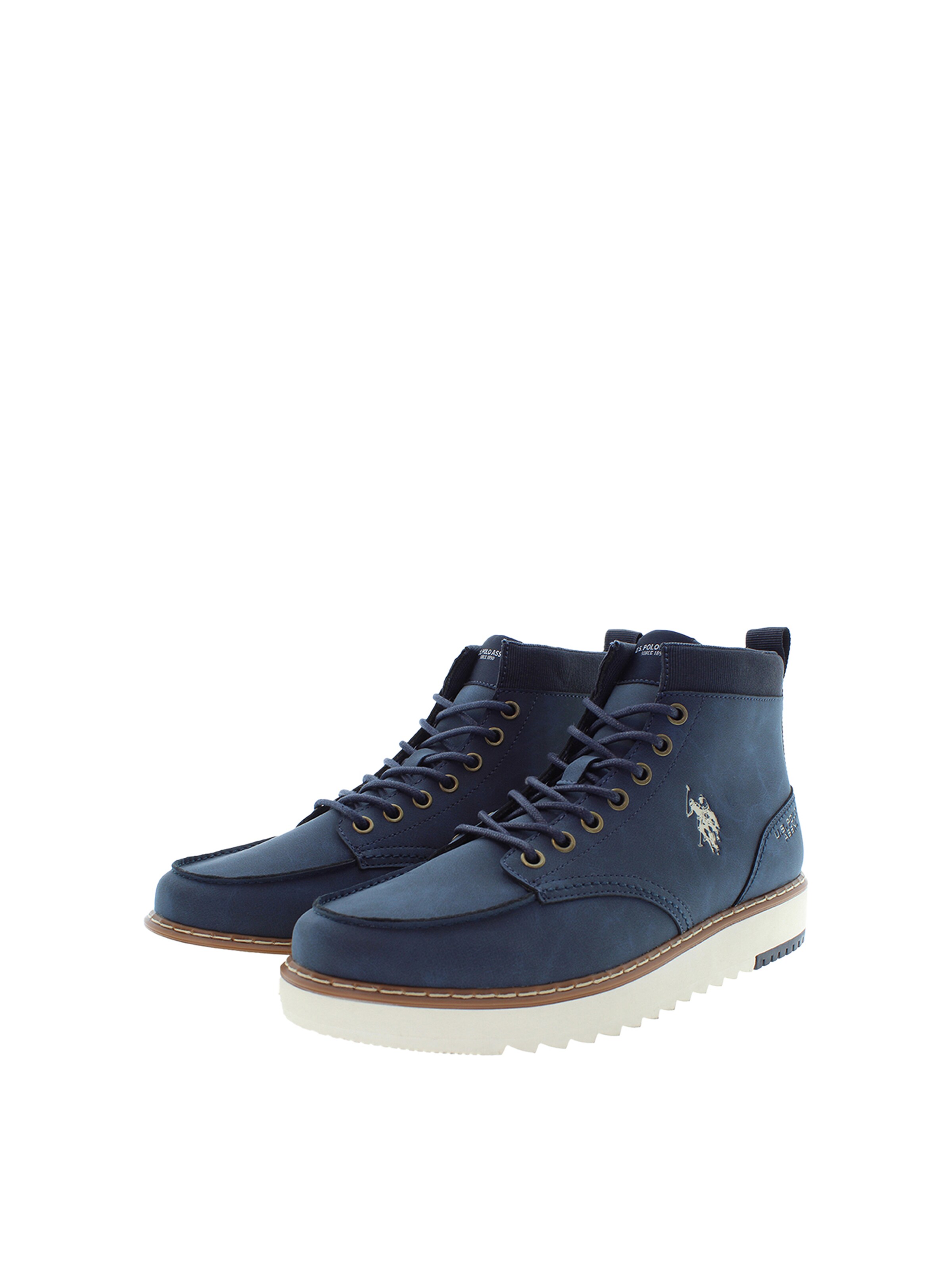 U.S. POLO ASSN. Veterboots 'London001' in Blauw