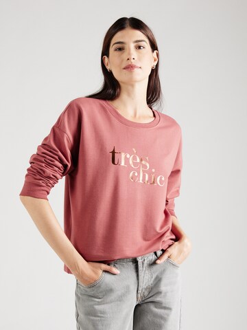 ABOUT YOU Sweatshirt 'Samira' in Pink: front