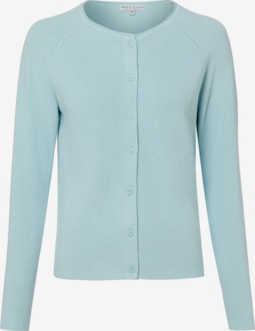 Cardigan Marie Lund en bleu : devant