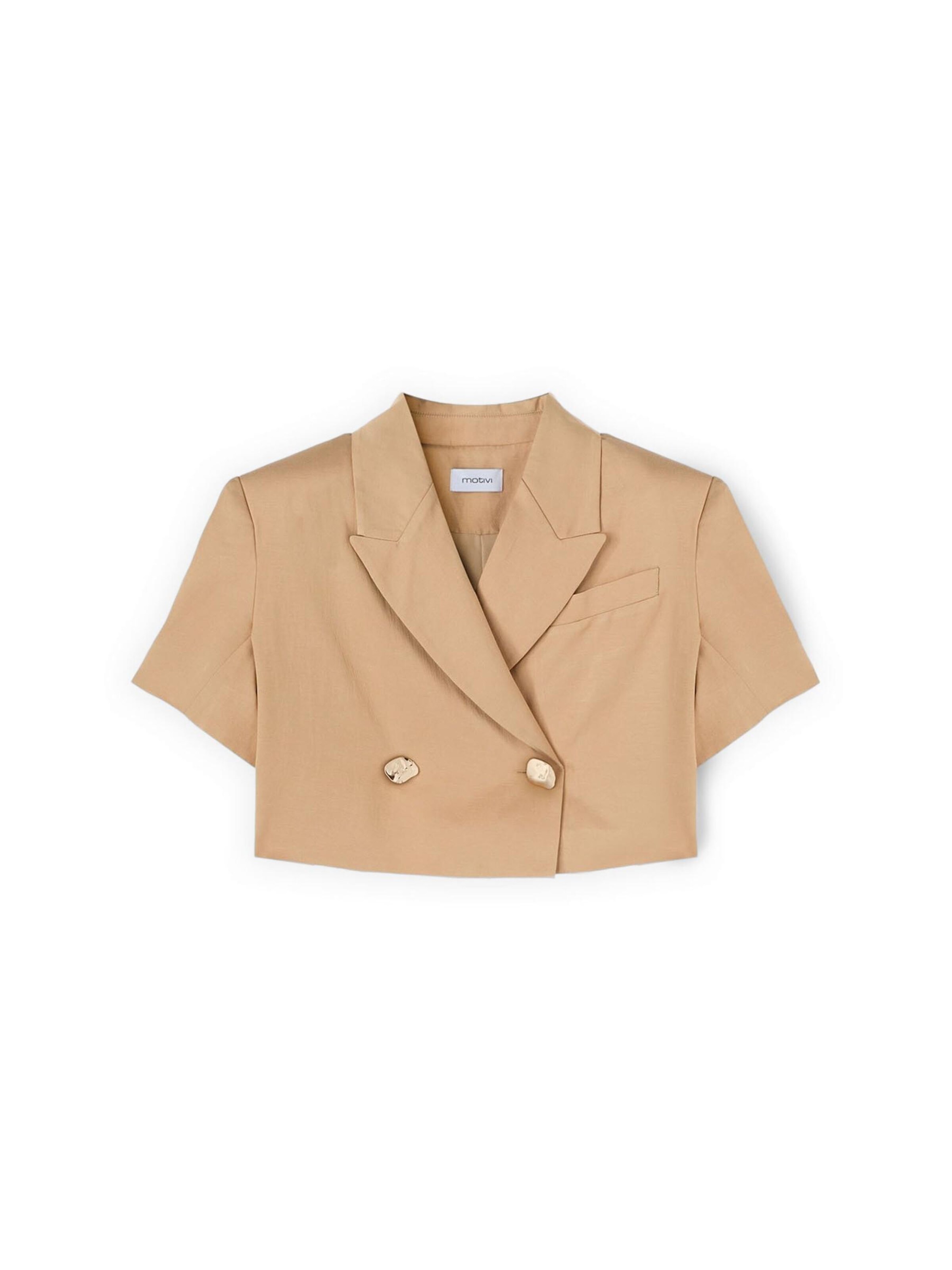 MOTIVI Blazers in Beige: voorkant