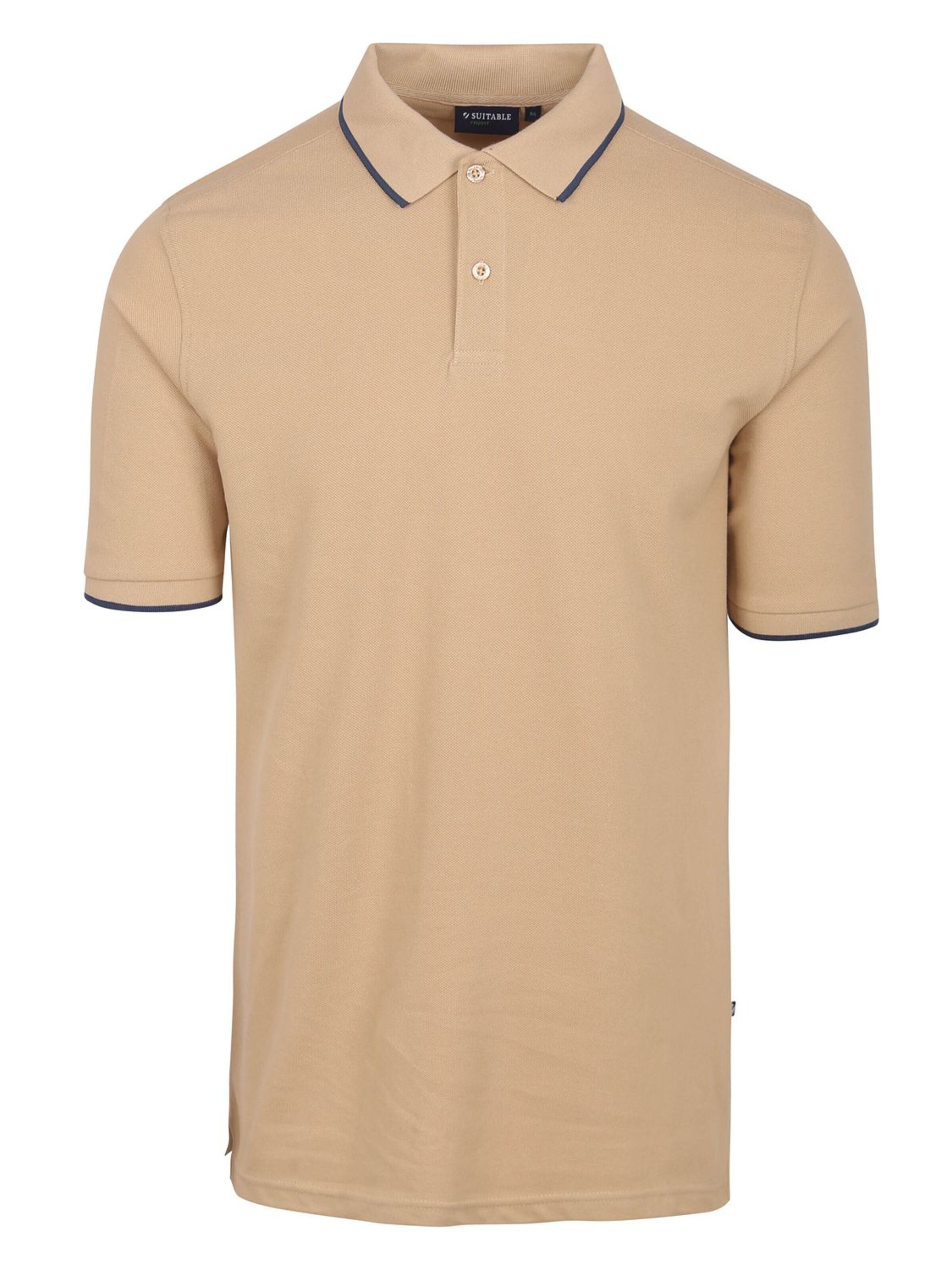 Suitable Shirt 'Tip Ferry' in S in de kleur Beige, Productweergave