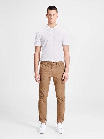 JACK & JONES Poloshirt 'JJBasic' in Grau