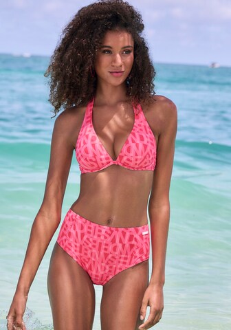 Elbsand Bikini Bottoms in Pink: front