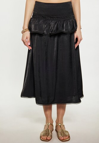 Gonna di IZIA in nero: frontale