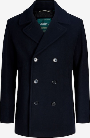 Portland Outerwear Company Between-seasons coat in Blue: front