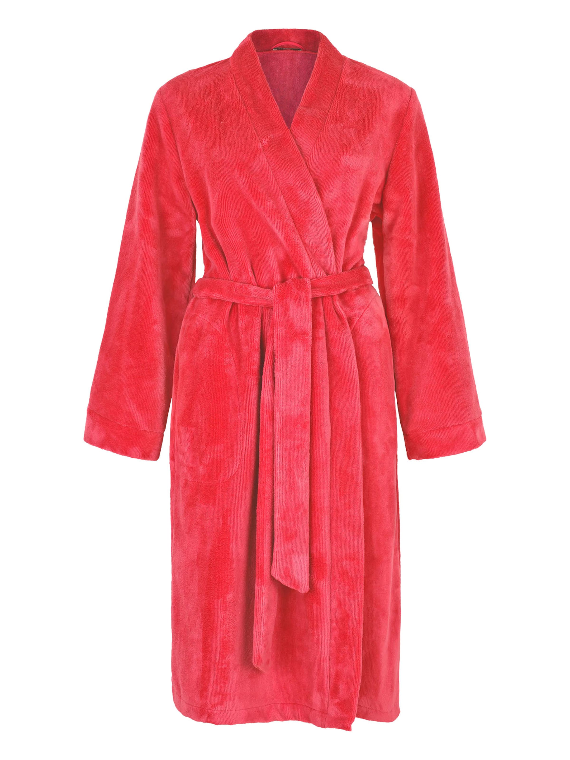FÉRAUD PARIS Morgenmantel ' Spa ' in Rot: Vorderseite