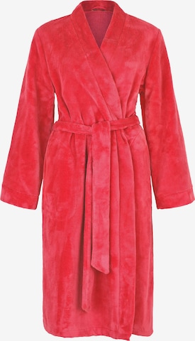 FÉRAUD PARIS Morgenmantel ' Spa ' in Rot: Vorderseite