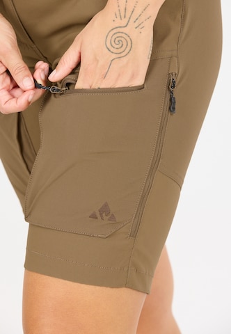 Whistler Regular Sports trousers 'Kodiak' in Yellow