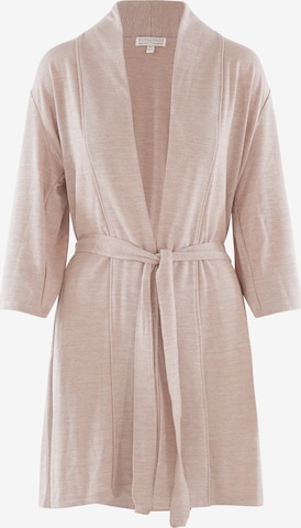 PJ Salvage Dressing Gown in Beige: front