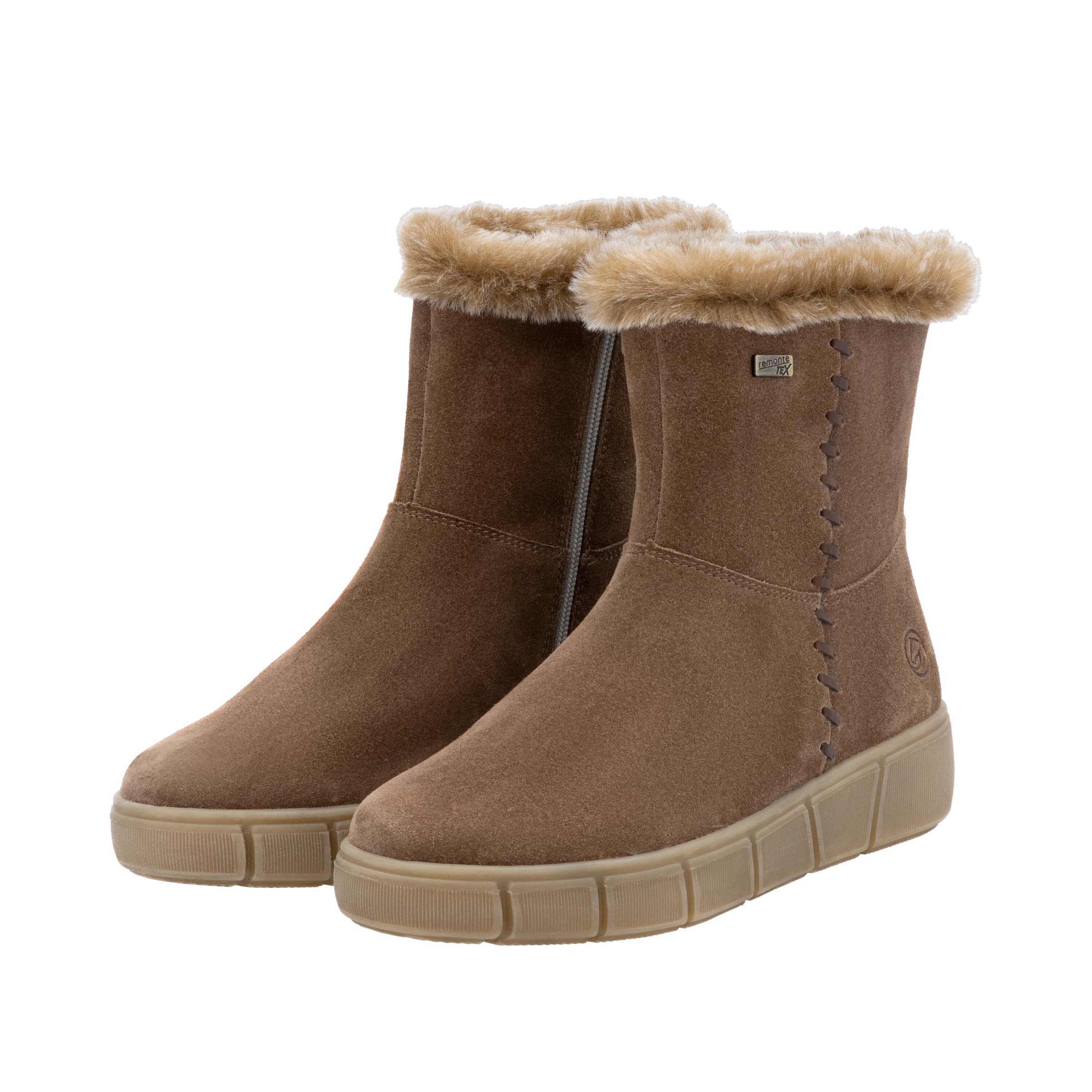 Boots 'D1T75' REMONTE en marron