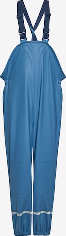 Schmuddelwedda - Tapered Calças funcionais em azul: frente