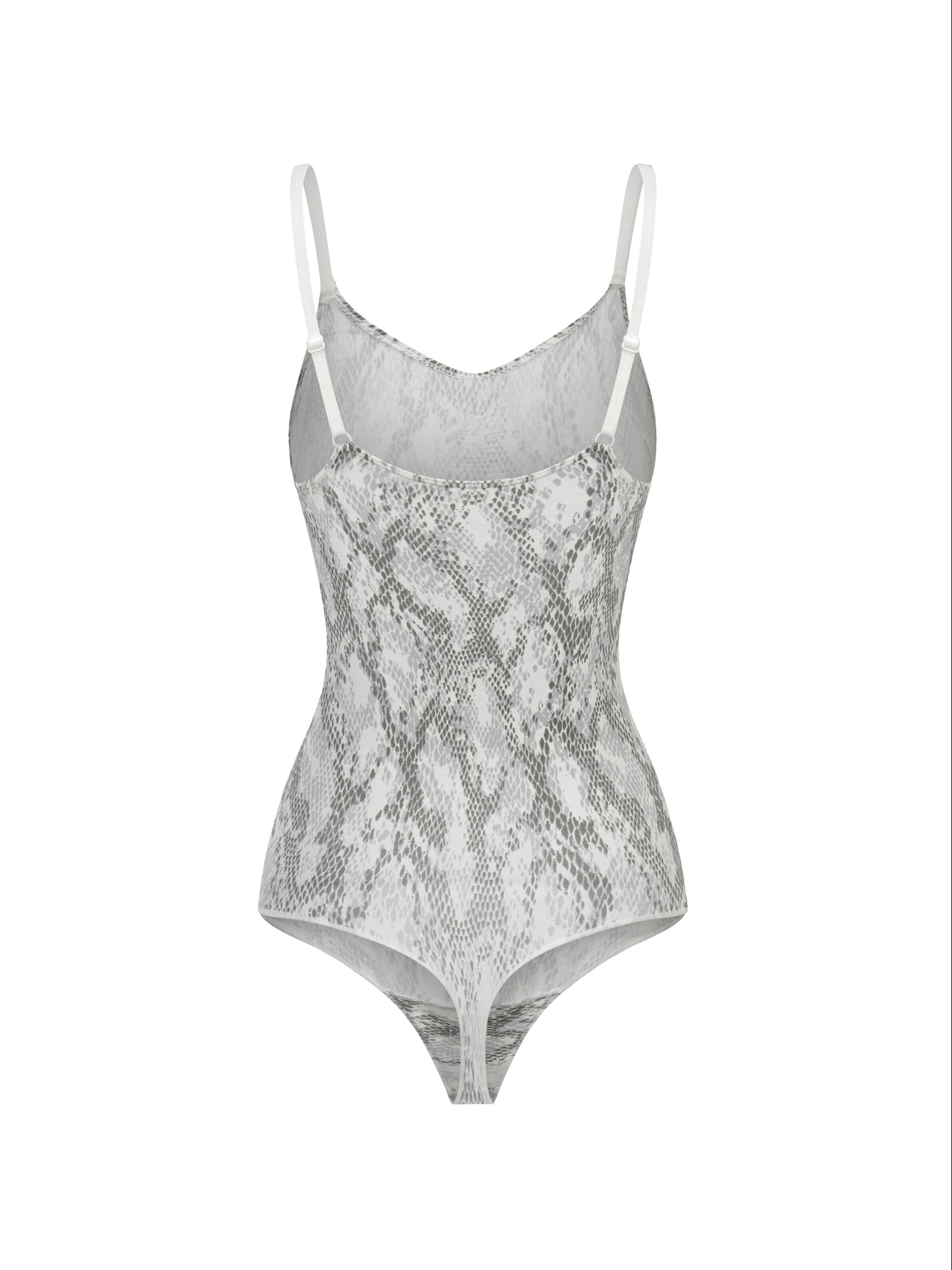 cfab (formerly creamy fabrics) - Body moldeador 'Sculpting Shapewear mit String' en blanco