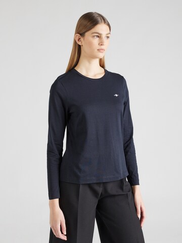 GANT - Camiseta en negro: frente