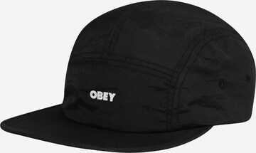 Obey Kšiltovka – černá: přední strana