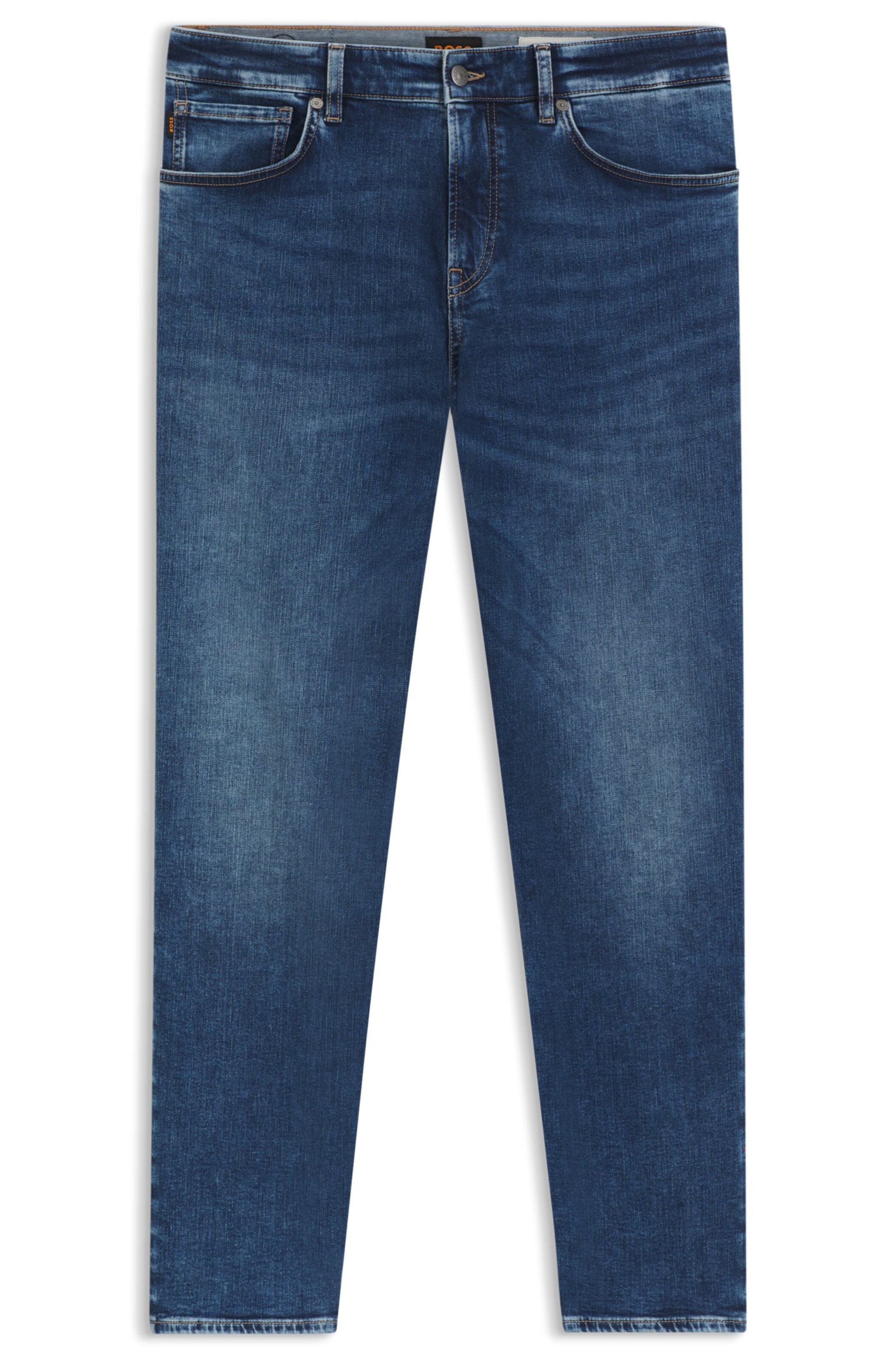 BOSS Regular Jeans in Blue: front