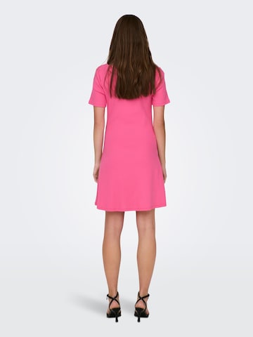 JDY Sukienka 'Gia' w kolorze różowy