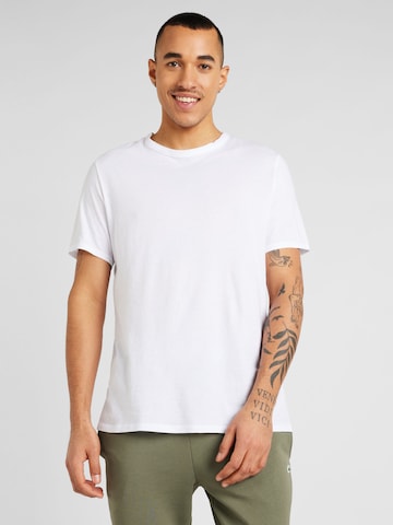 AMERICAN VINTAGE T-shirt 'ARDOISE VINTAGE' i vit: framsida