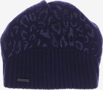 Seeberger Hut oder Mütze One Size in Blau: predná strana