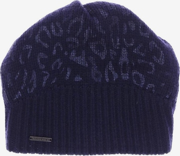 Seeberger Hat & Cap in One size in Blue: front