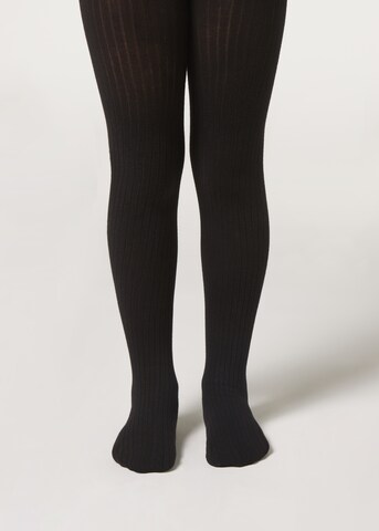 CALZEDONIA Strumpfhose in Schwarz: Vorderseite