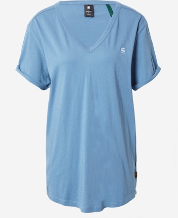 G-Star RAW - Camiseta 'Lash' en azul: frente
